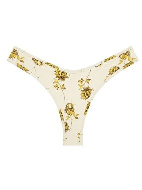 Montce Swim Gold Filigree Lulu Bikini Bottom Size XL NWT